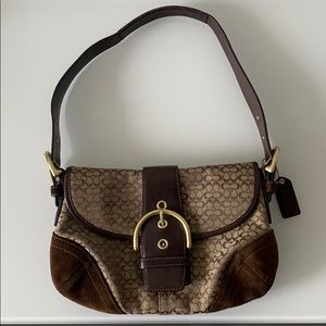 COACH (6818) brown Soho bag